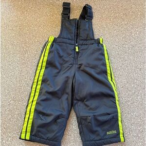 Snow Pants ~ 12 Months ~ Pacific Trail ~ Lime Green & Black ~ EUC